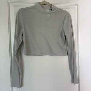 H&M Light Gray Turtleneck Sweater